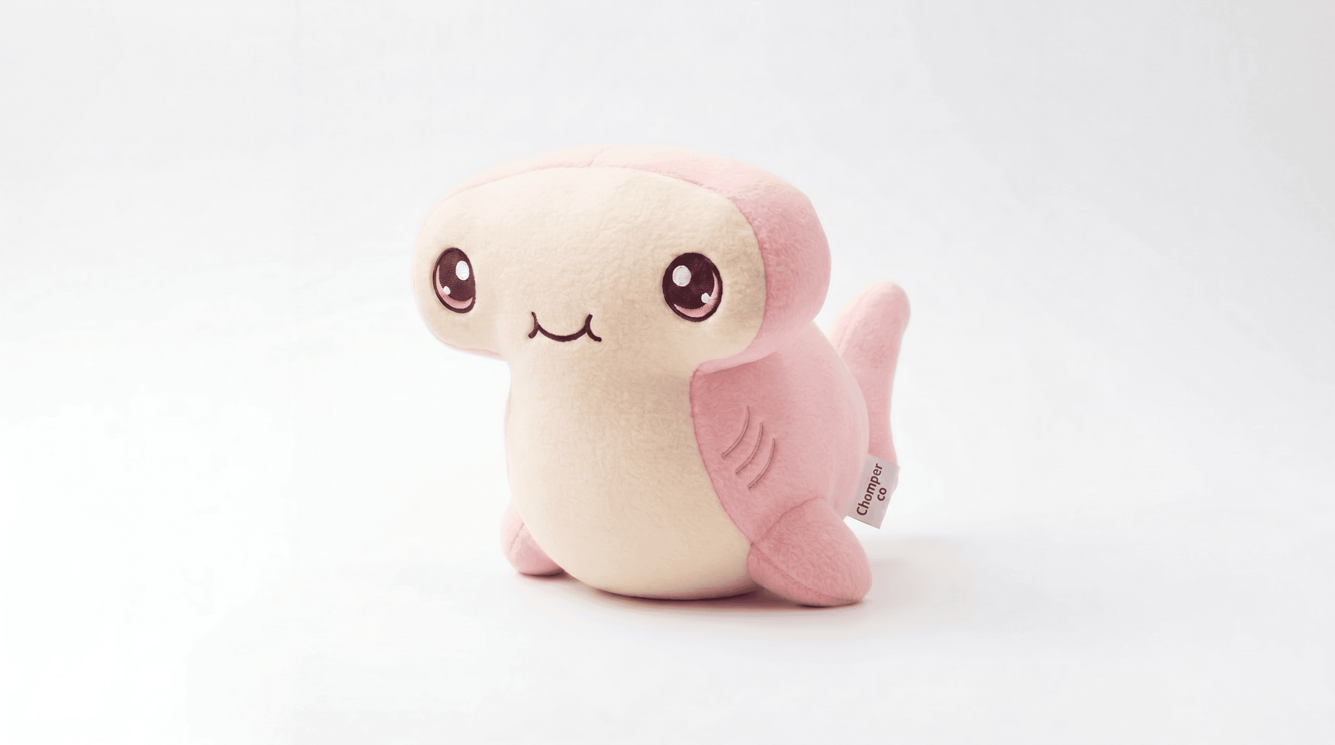 Hammer the Hammerhead plush shark