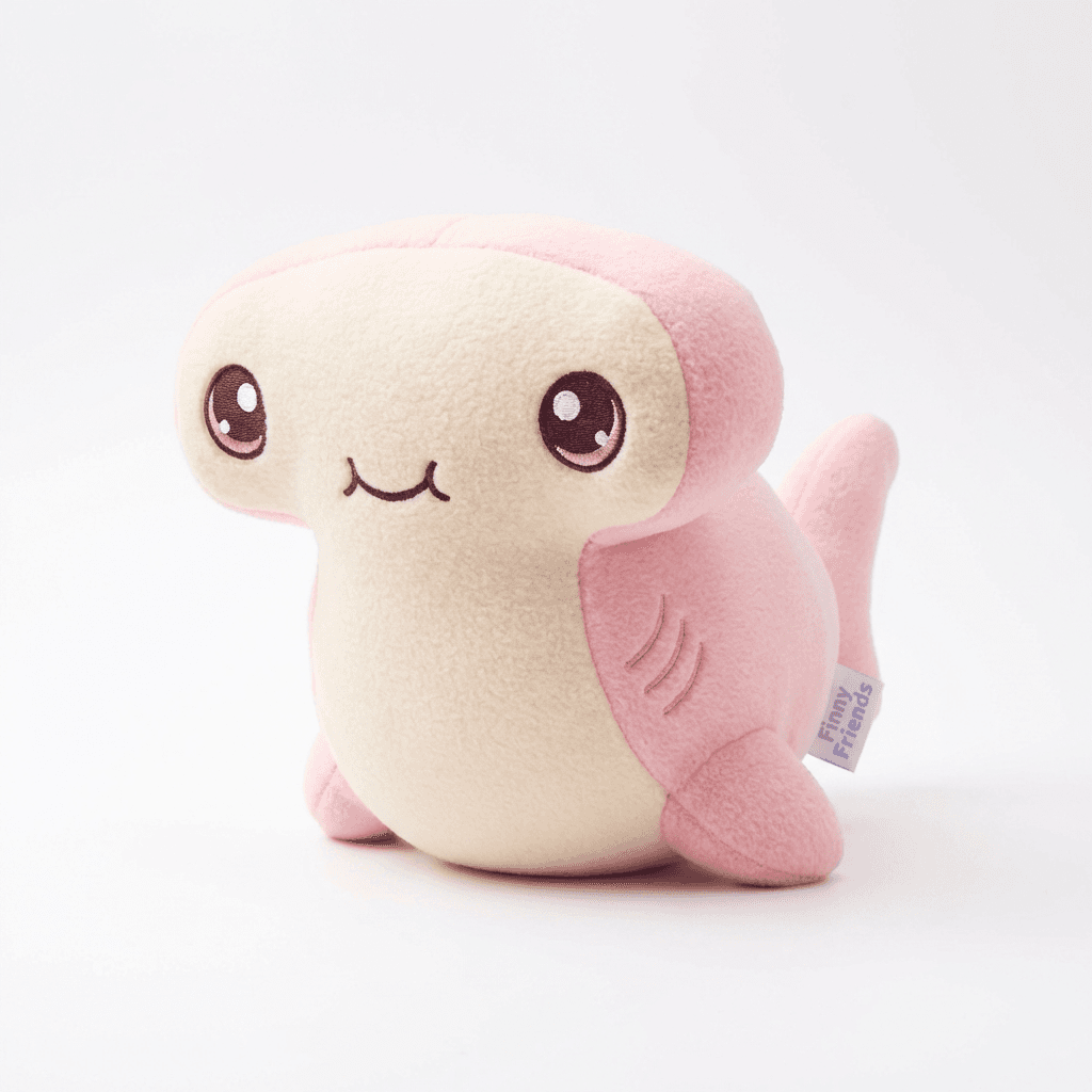 Hammer the Hammerhead plush shark