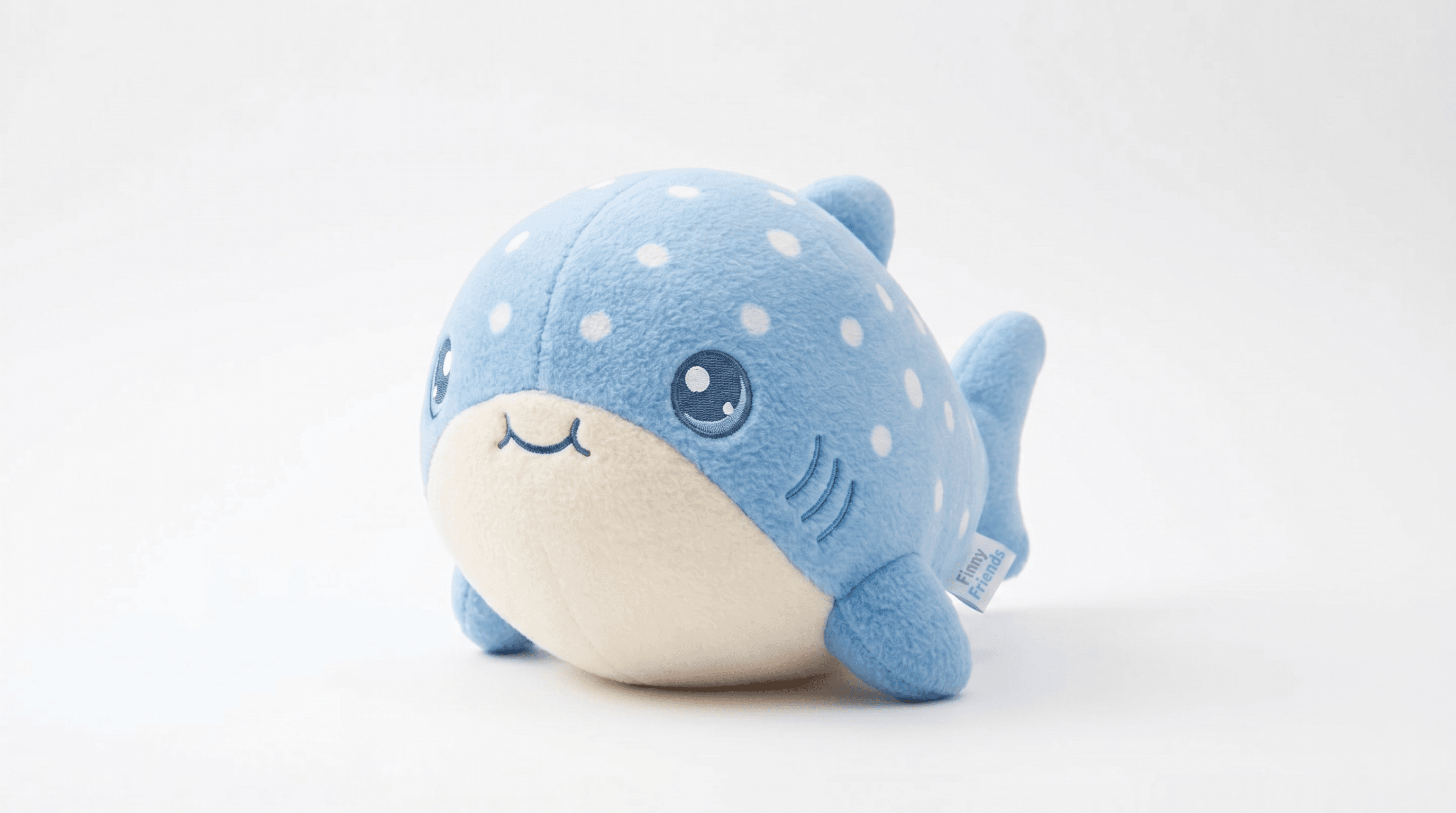 Finn the Whale shark plush shark